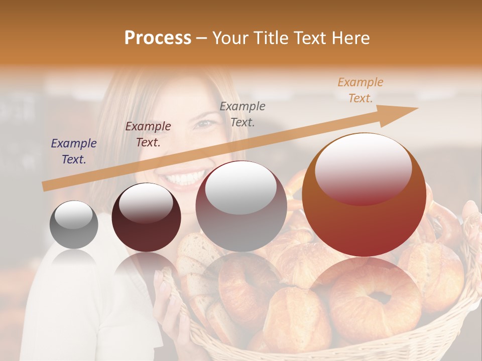 Traditional Baker Shop Assistant PowerPoint Template