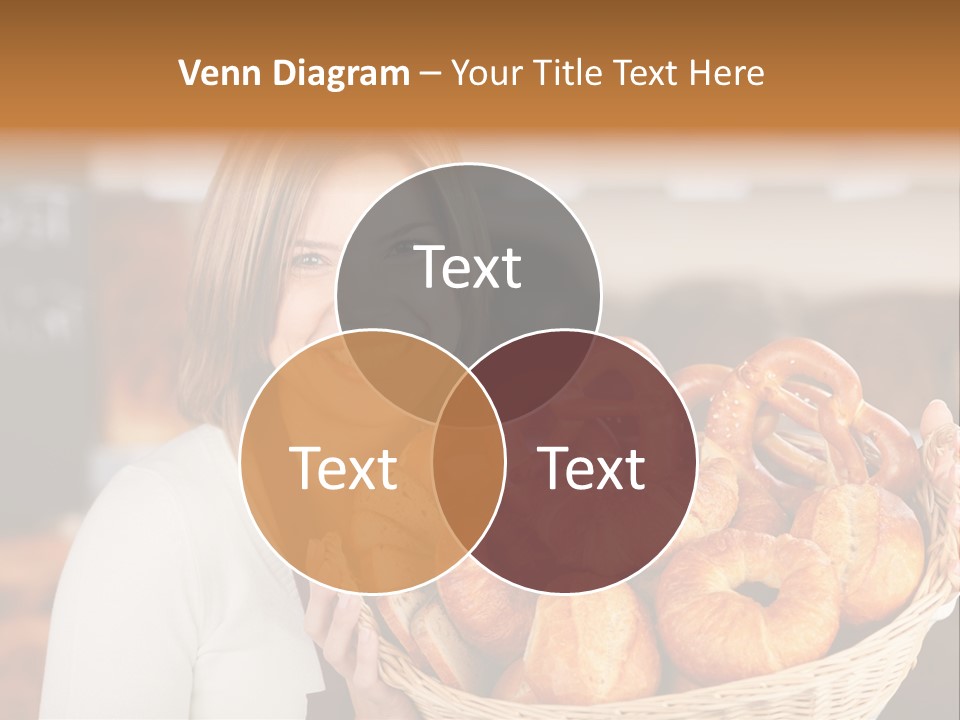 Traditional Baker Shop Assistant PowerPoint Template