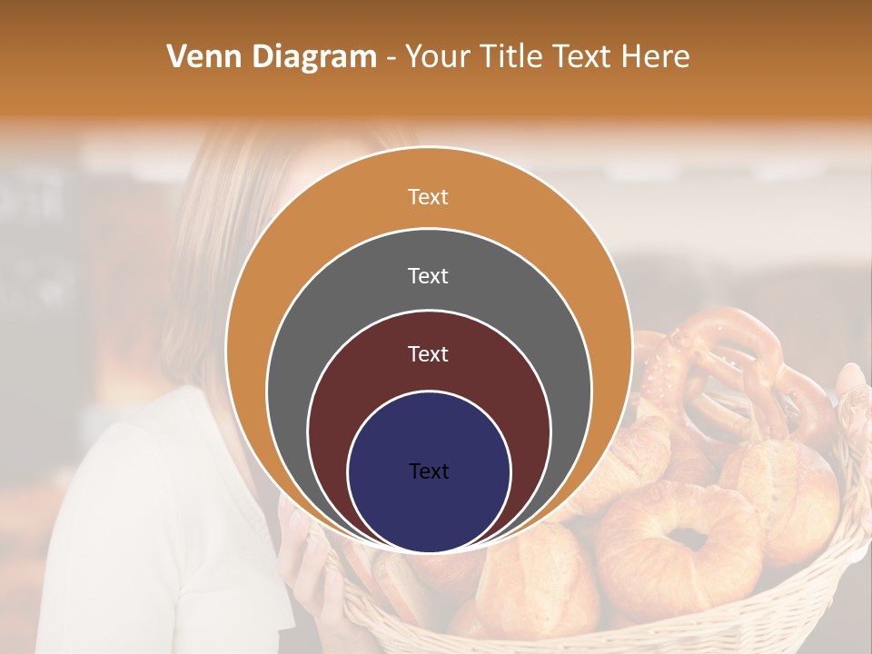 Traditional Baker Shop Assistant PowerPoint Template