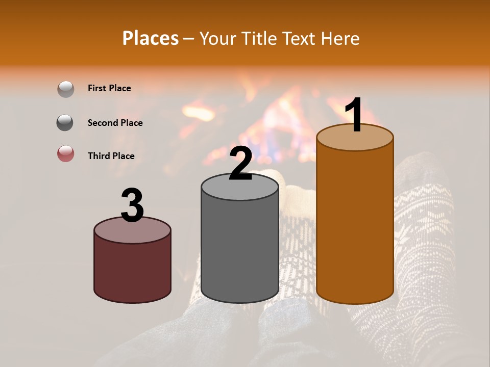 Comfort Romance House PowerPoint Template