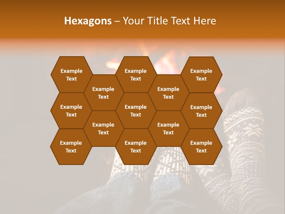 Comfort Romance House PowerPoint Template