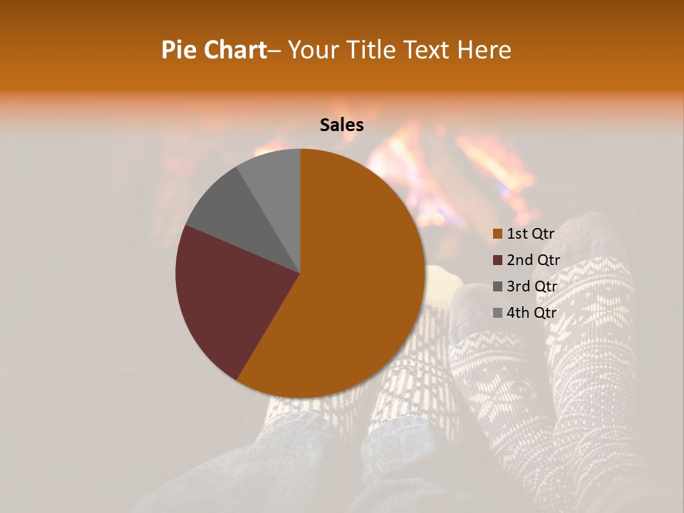 Comfort Romance House PowerPoint Template