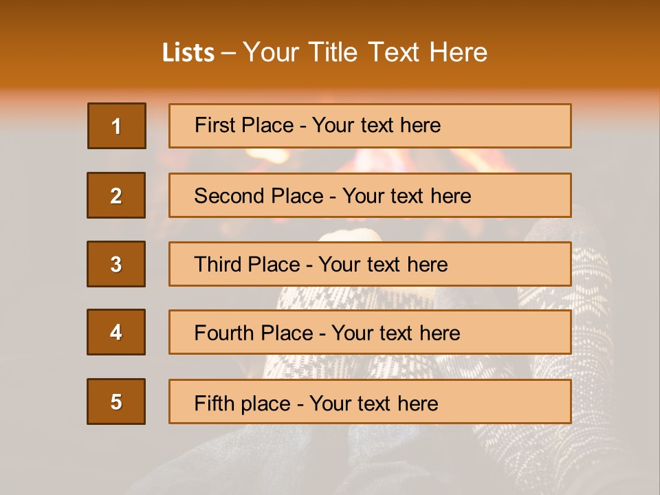 Comfort Romance House PowerPoint Template
