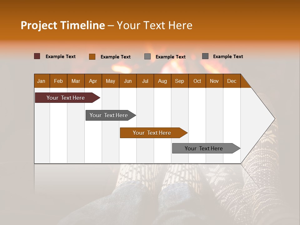 Comfort Romance House PowerPoint Template