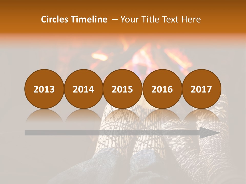 Comfort Romance House PowerPoint Template