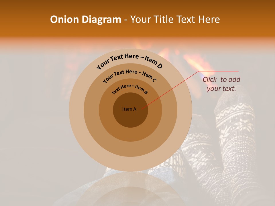 Comfort Romance House PowerPoint Template