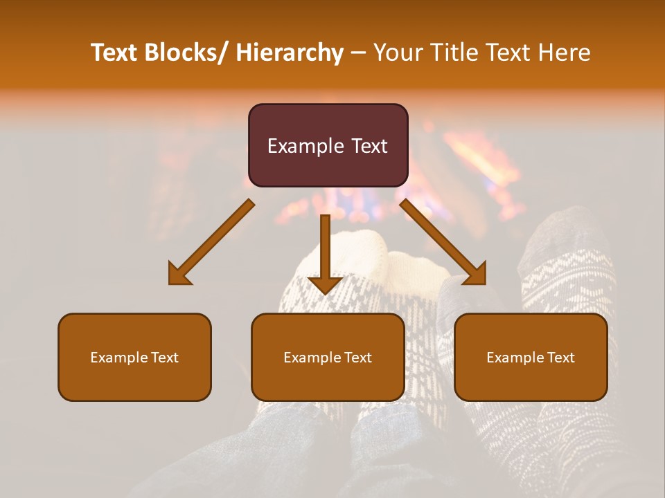 Comfort Romance House PowerPoint Template