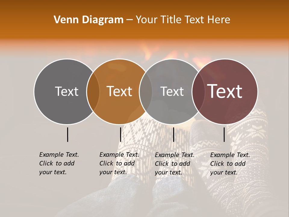 Comfort Romance House PowerPoint Template