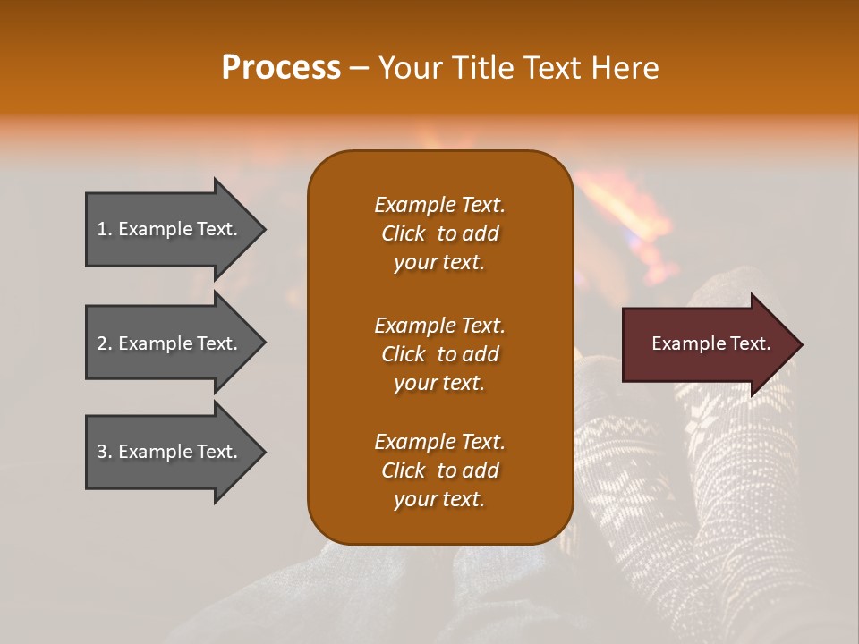 Comfort Romance House PowerPoint Template