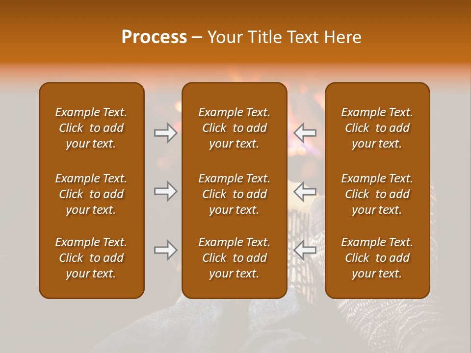 Comfort Romance House PowerPoint Template