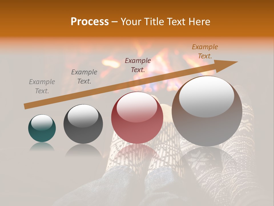 Comfort Romance House PowerPoint Template