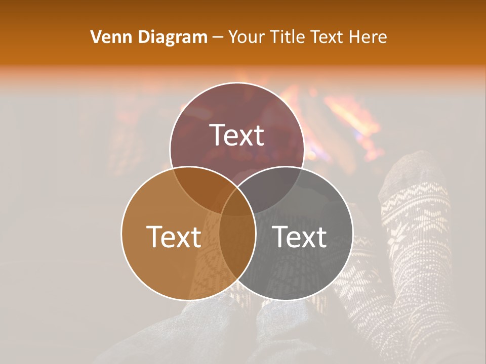 Comfort Romance House PowerPoint Template