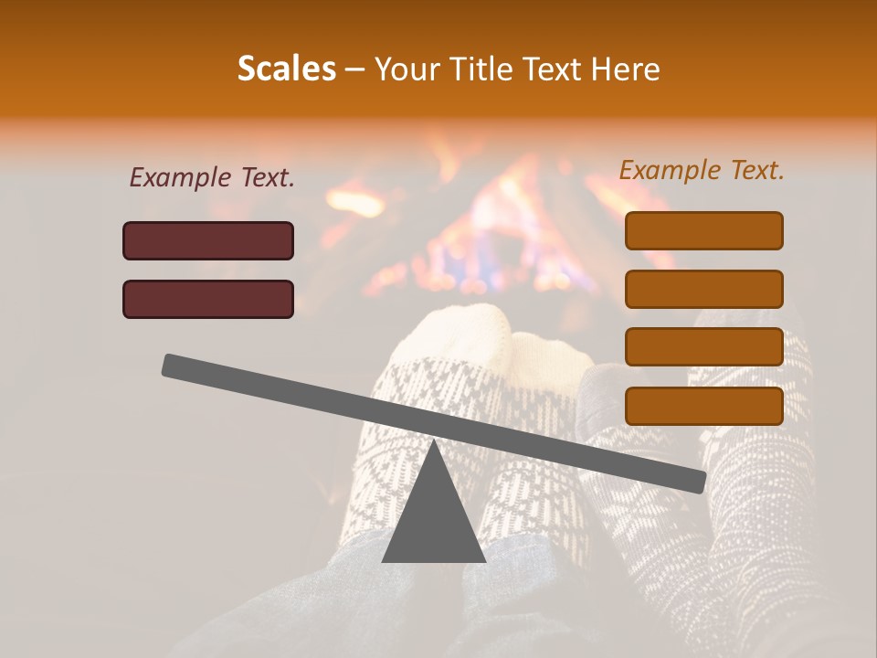 Comfort Romance House PowerPoint Template