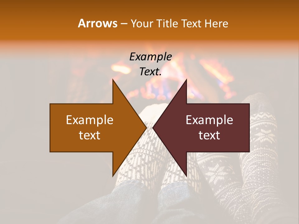 Comfort Romance House PowerPoint Template
