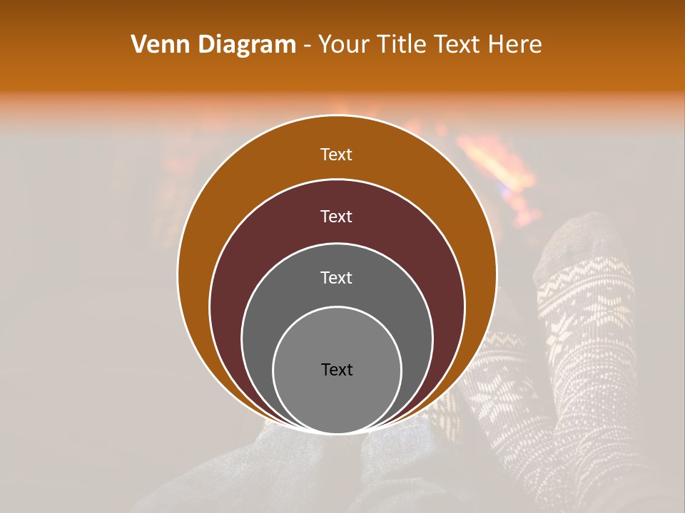 Comfort Romance House PowerPoint Template