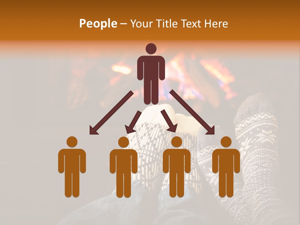 Comfort Romance House PowerPoint Template