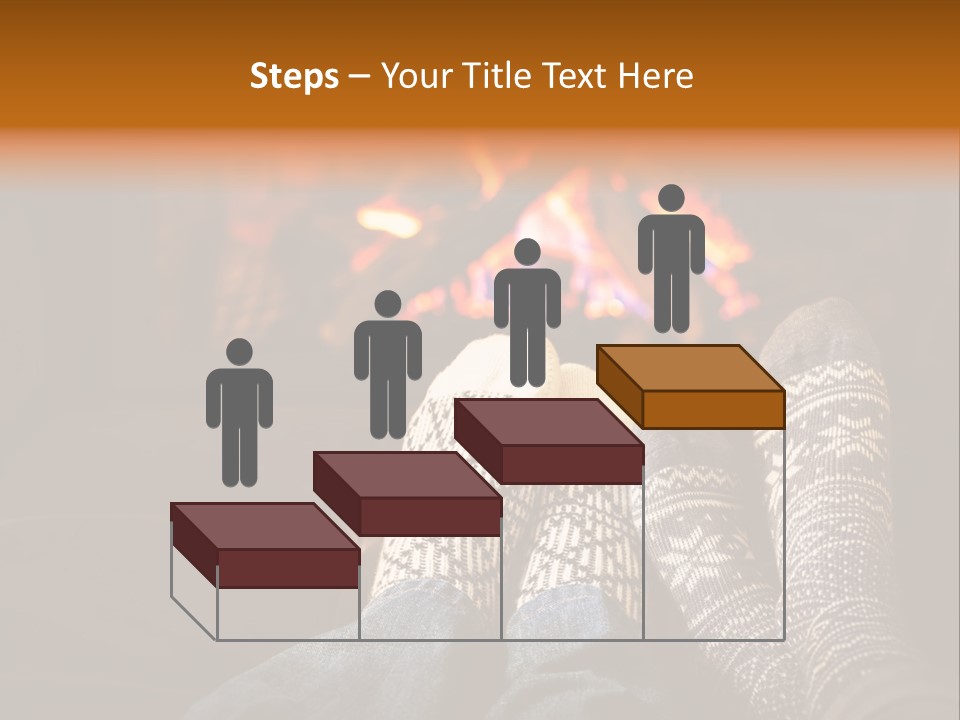 Comfort Romance House PowerPoint Template