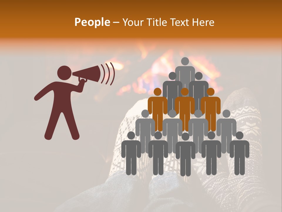 Comfort Romance House PowerPoint Template