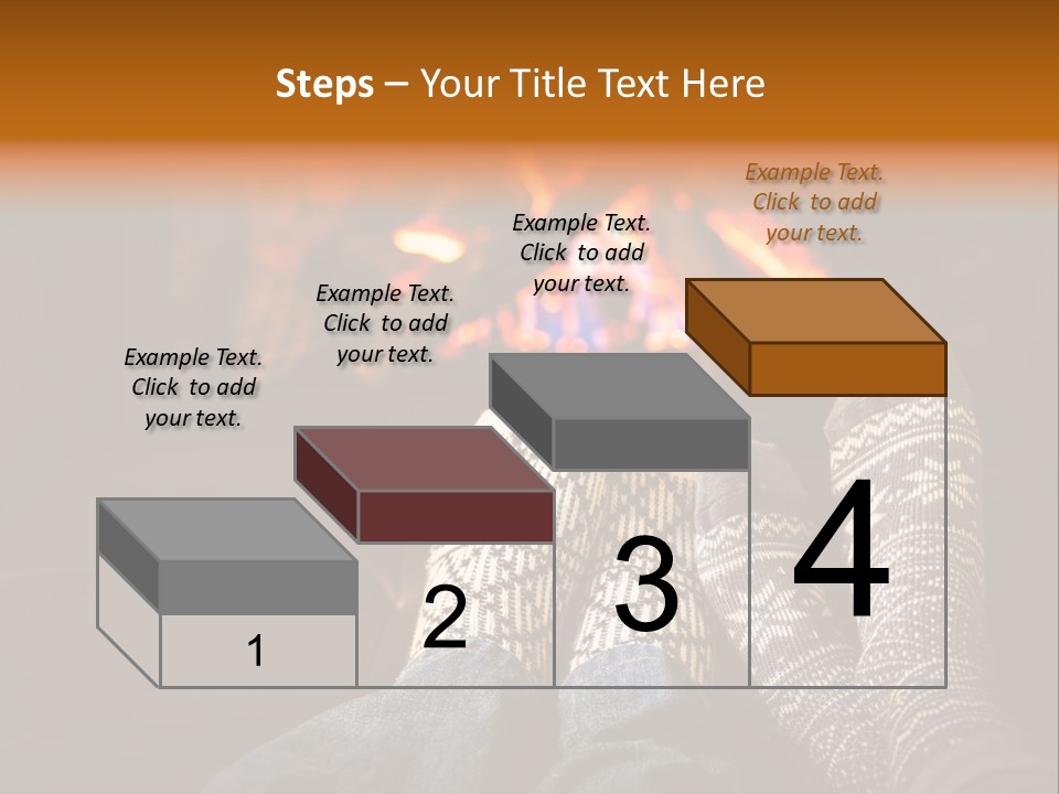 Comfort Romance House PowerPoint Template
