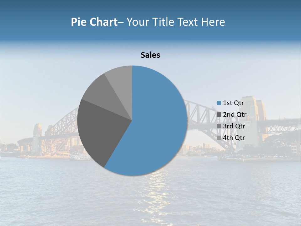 A Bridge Over A Body Of Water With A City In The Background PowerPoint Template