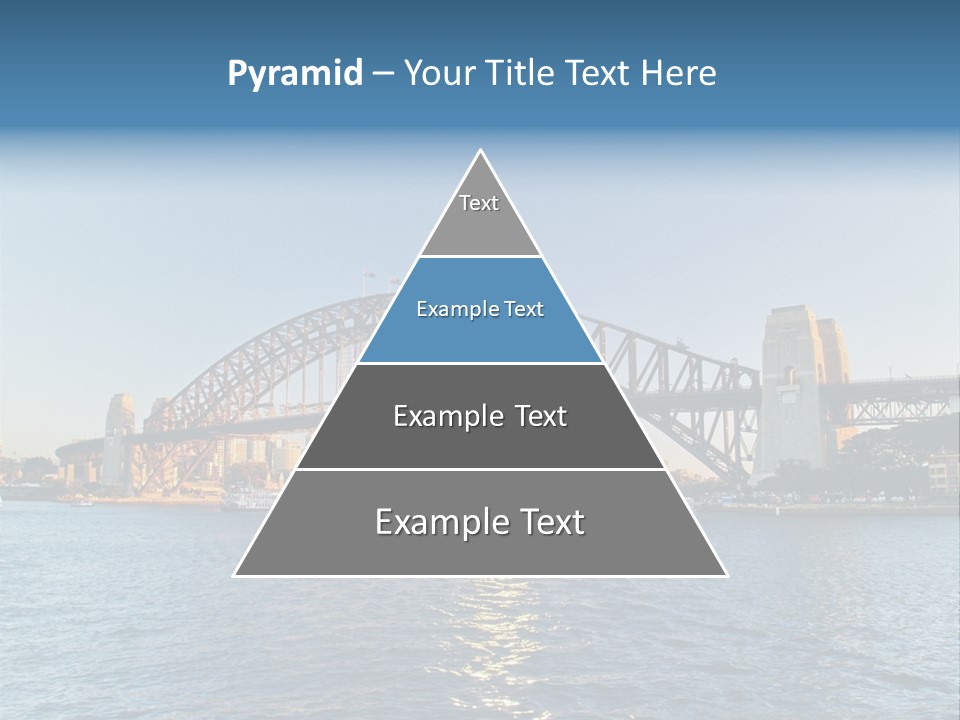 A Bridge Over A Body Of Water With A City In The Background PowerPoint Template