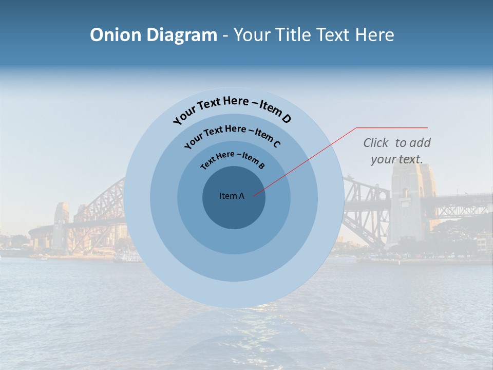 A Bridge Over A Body Of Water With A City In The Background PowerPoint Template