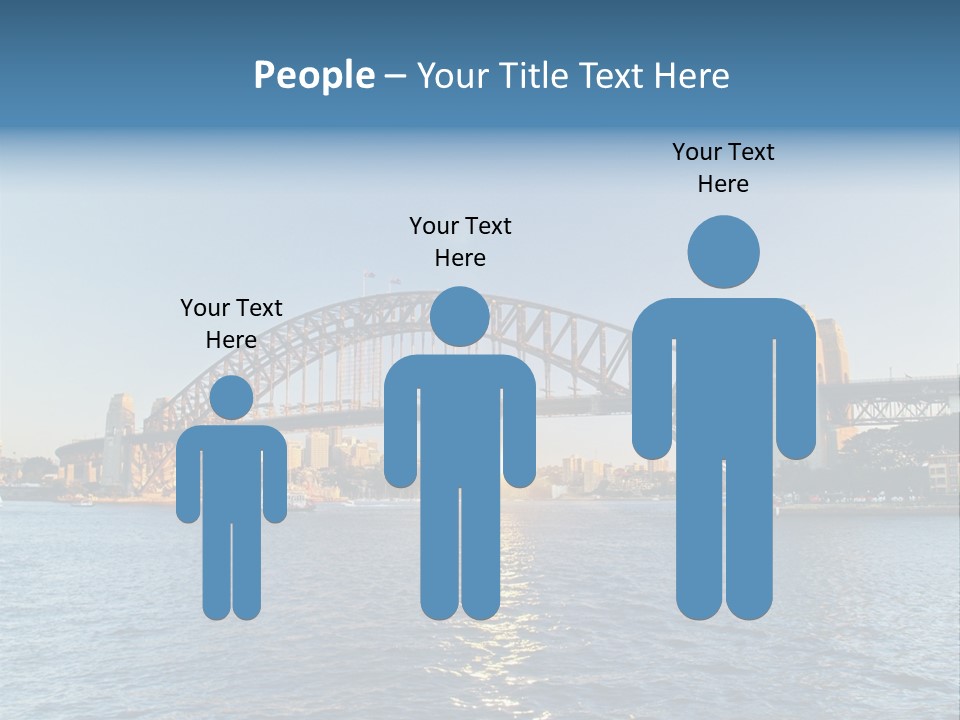 A Bridge Over A Body Of Water With A City In The Background PowerPoint Template