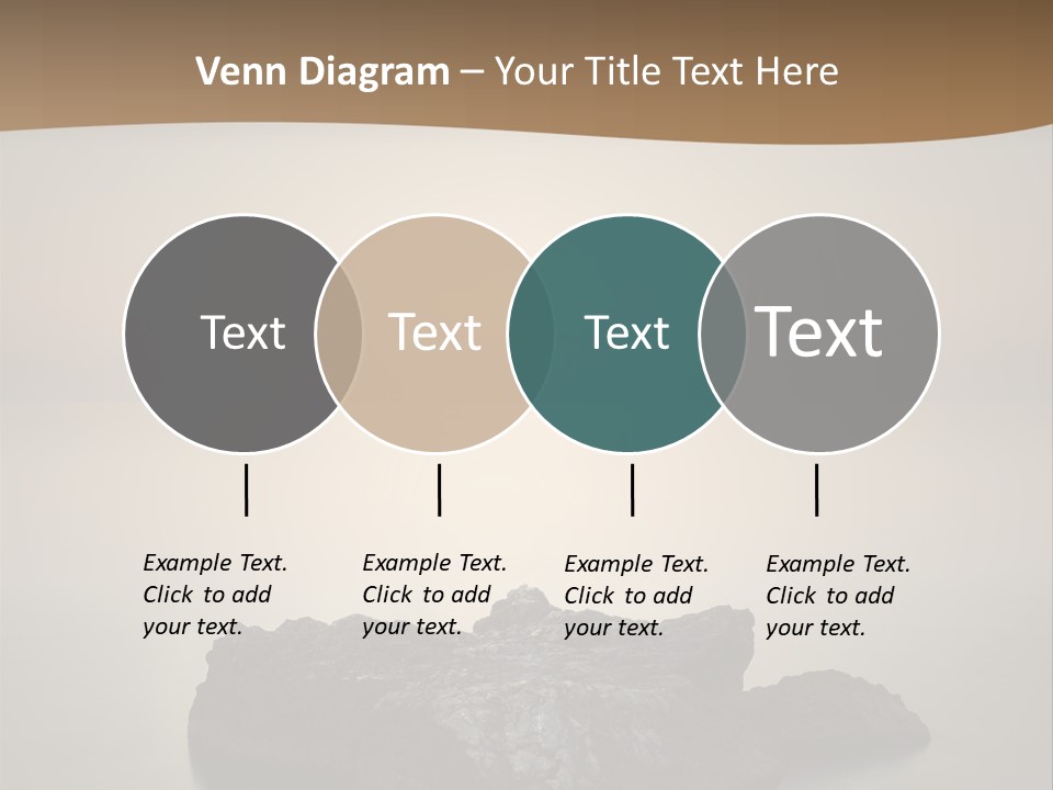 A Large Rock In The Middle Of A Body Of Water PowerPoint Template