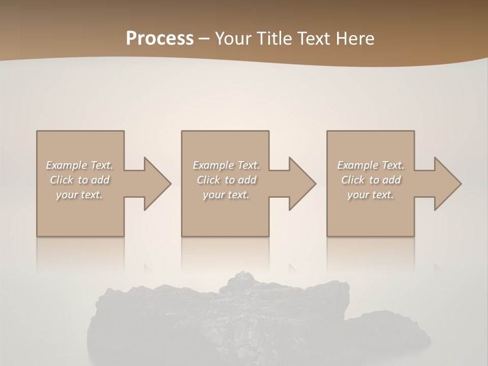 A Large Rock In The Middle Of A Body Of Water PowerPoint Template