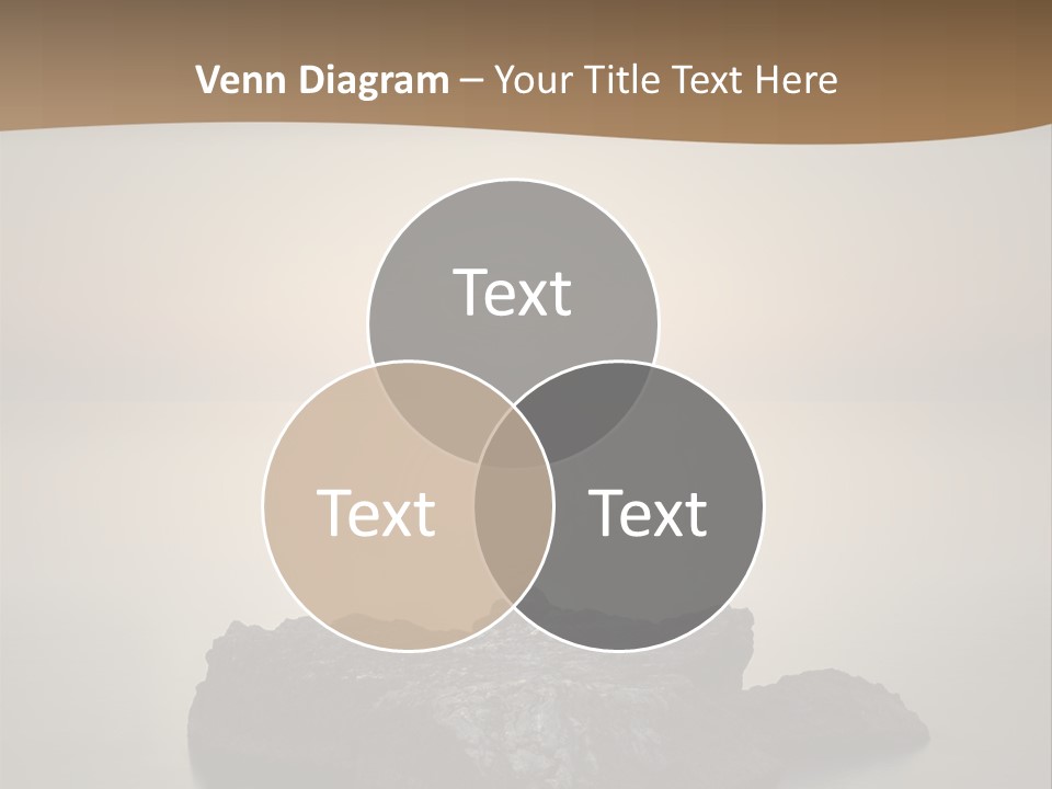 A Large Rock In The Middle Of A Body Of Water PowerPoint Template