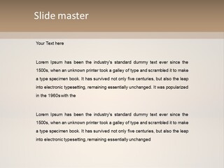 Individuality Sundress Freshness PowerPoint Template