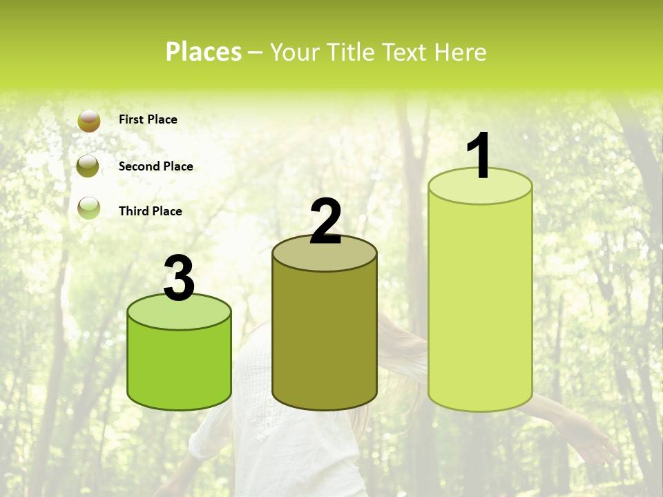 Individuality Sundress Freshness PowerPoint Template