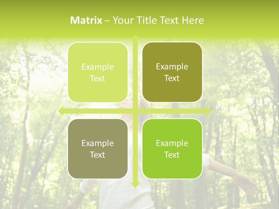 Individuality Sundress Freshness PowerPoint Template