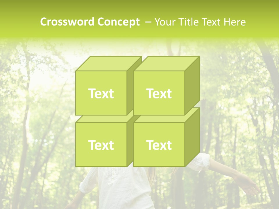 Individuality Sundress Freshness PowerPoint Template