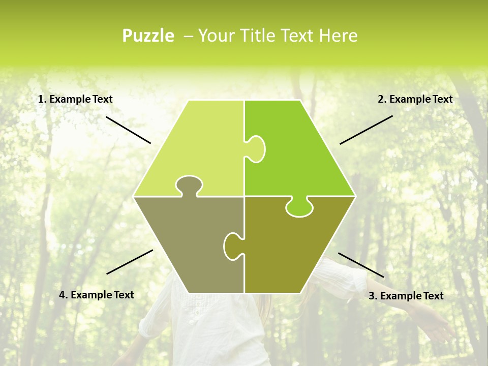 Individuality Sundress Freshness PowerPoint Template