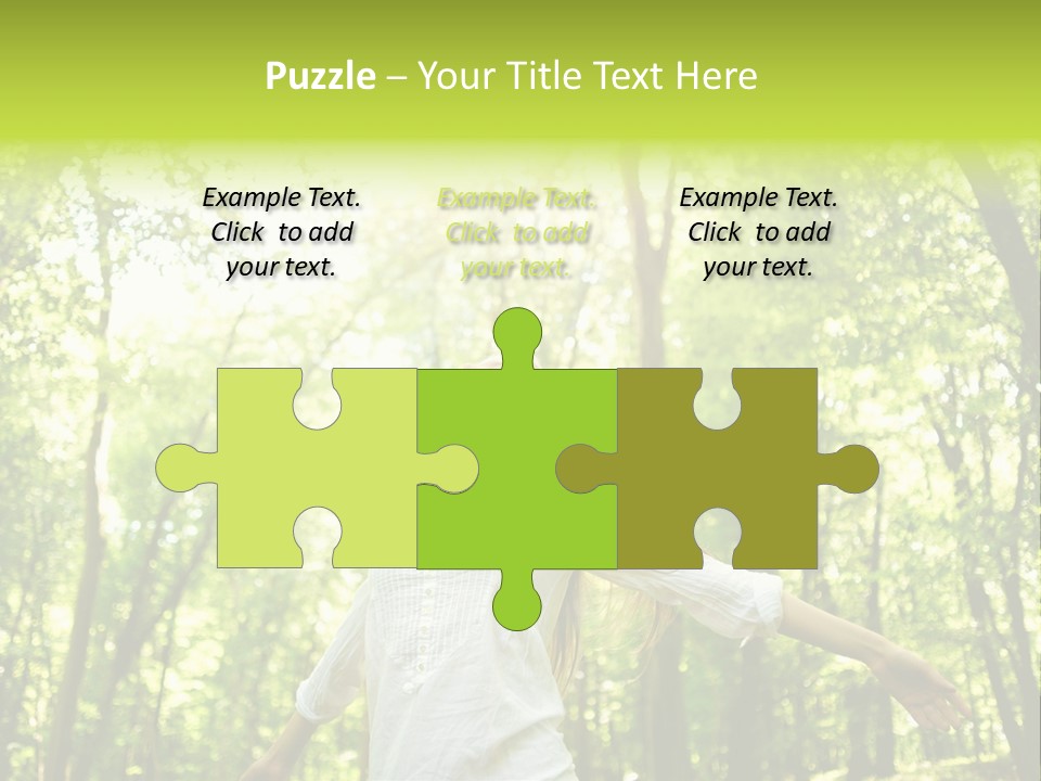 Individuality Sundress Freshness PowerPoint Template