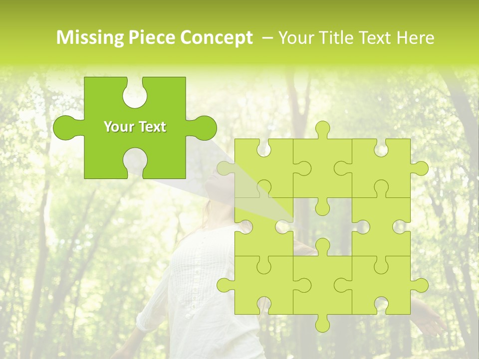 Individuality Sundress Freshness PowerPoint Template