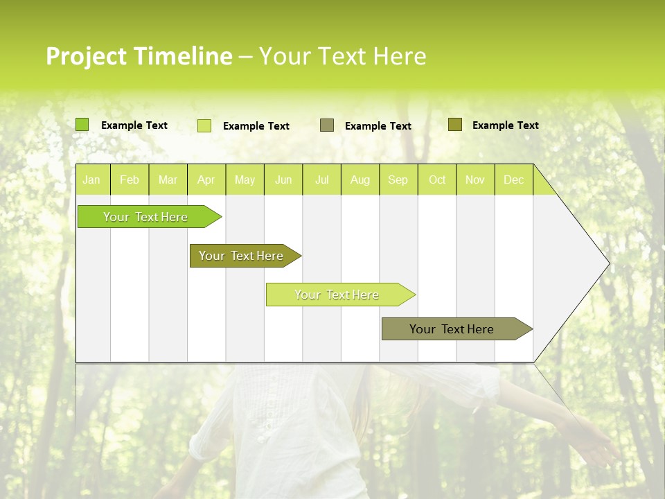 Individuality Sundress Freshness PowerPoint Template