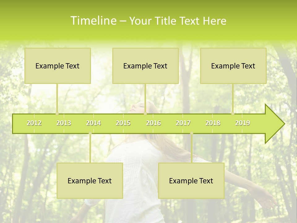 Individuality Sundress Freshness PowerPoint Template