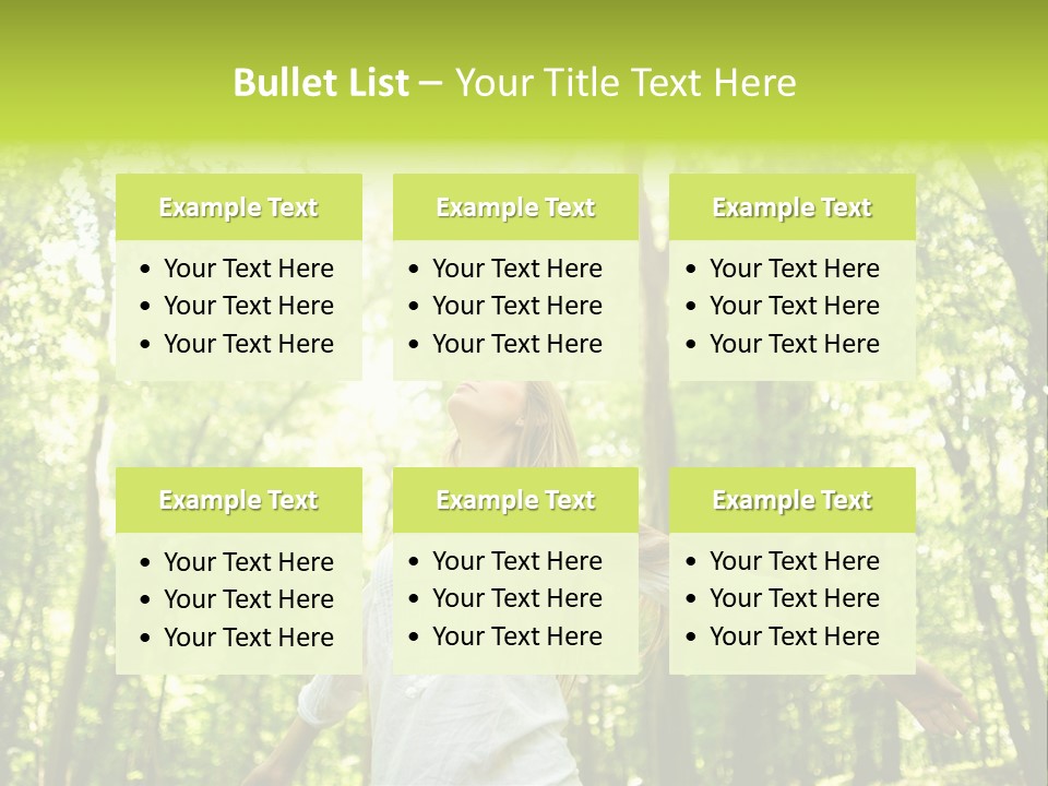 Individuality Sundress Freshness PowerPoint Template