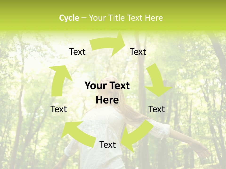 Individuality Sundress Freshness PowerPoint Template