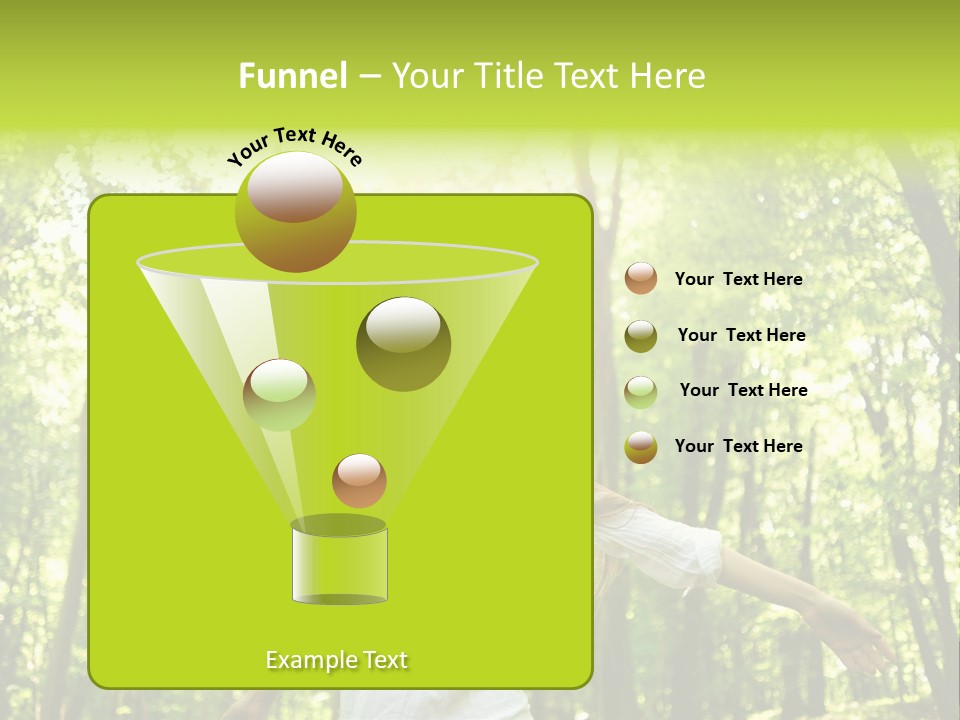 Individuality Sundress Freshness PowerPoint Template