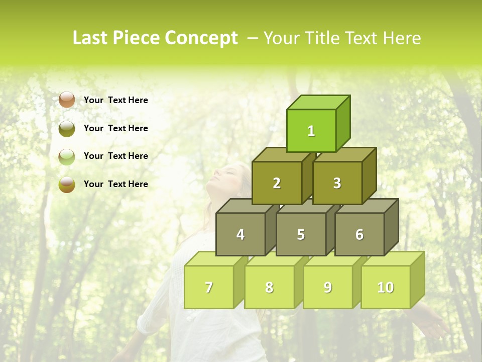 Individuality Sundress Freshness PowerPoint Template