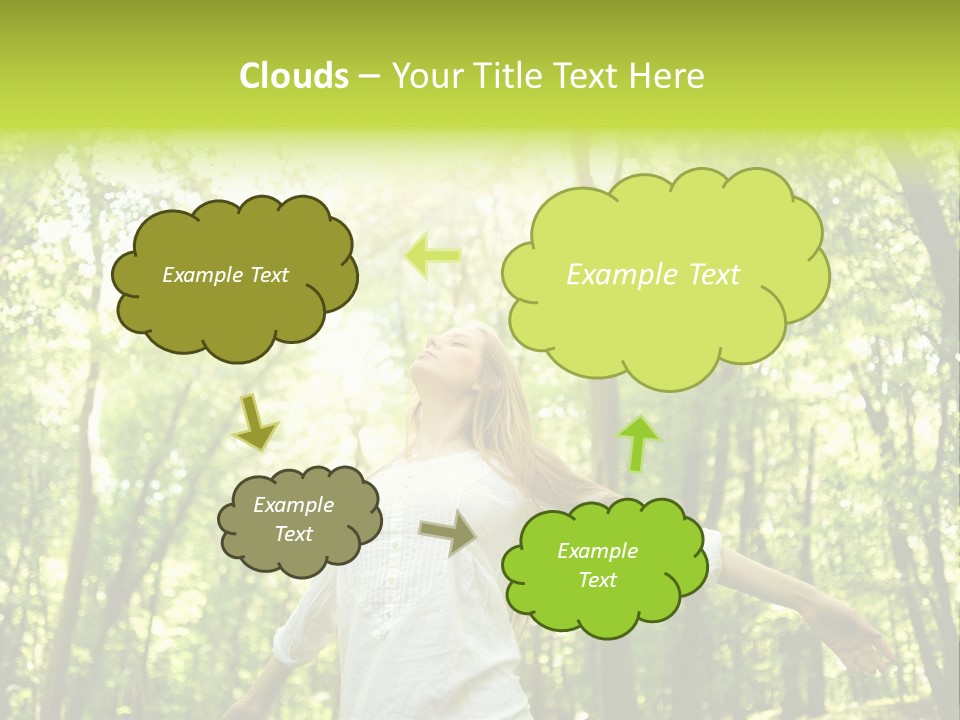 Individuality Sundress Freshness PowerPoint Template