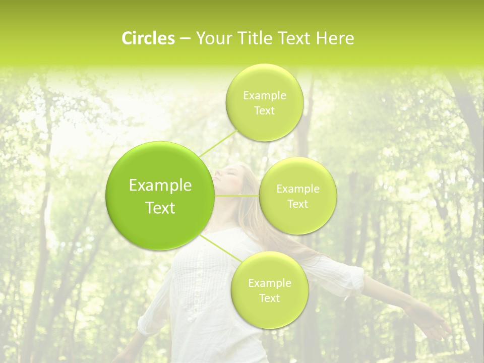 Individuality Sundress Freshness PowerPoint Template