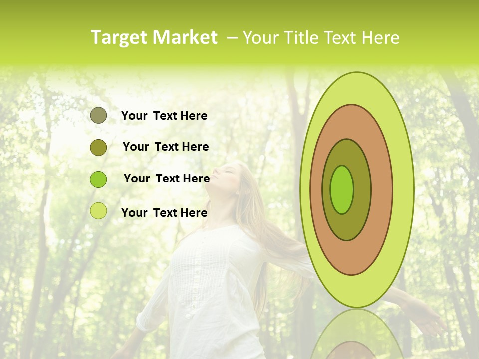 Individuality Sundress Freshness PowerPoint Template