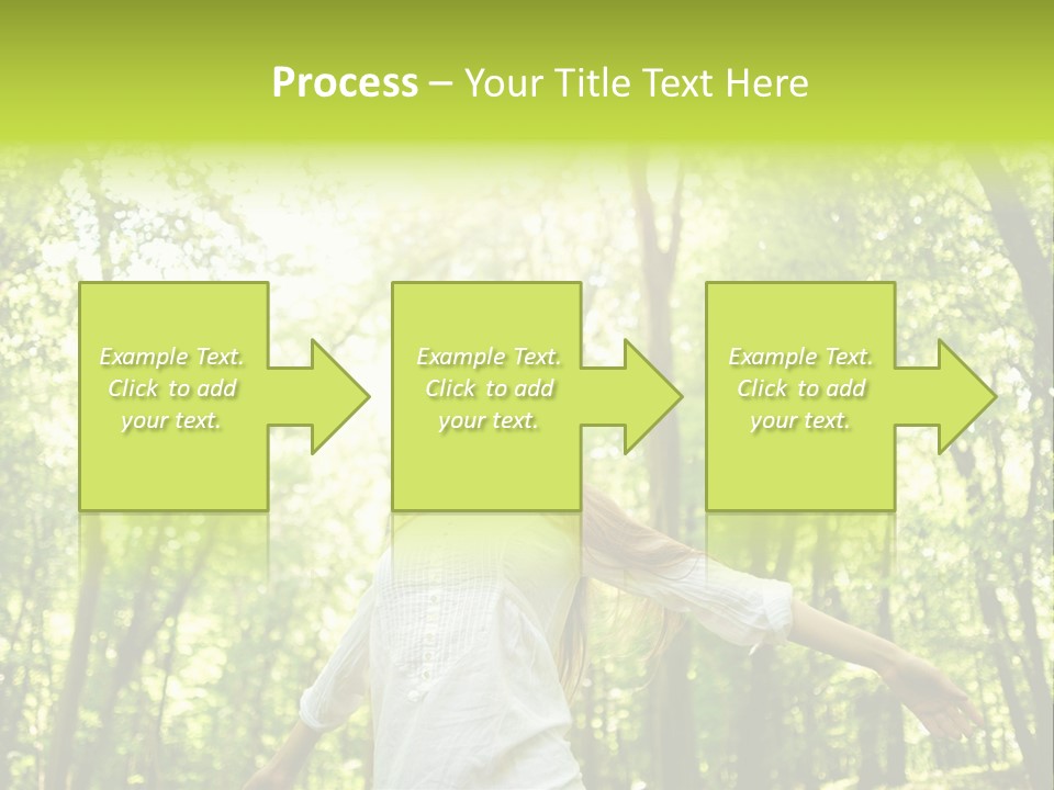 Individuality Sundress Freshness PowerPoint Template