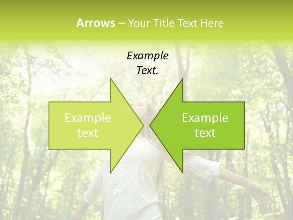 Individuality Sundress Freshness PowerPoint Template