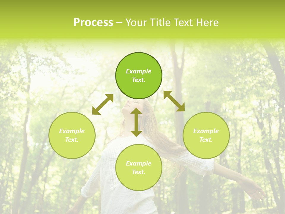 Individuality Sundress Freshness PowerPoint Template