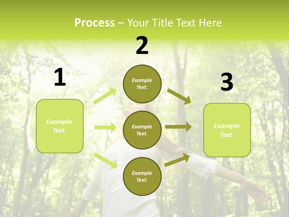 Individuality Sundress Freshness PowerPoint Template